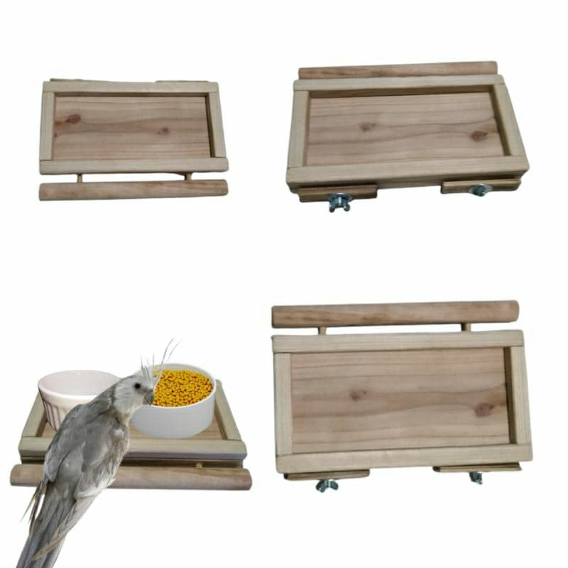 Comedouro calopisita - comedouro agapornis - comedouro papagaios