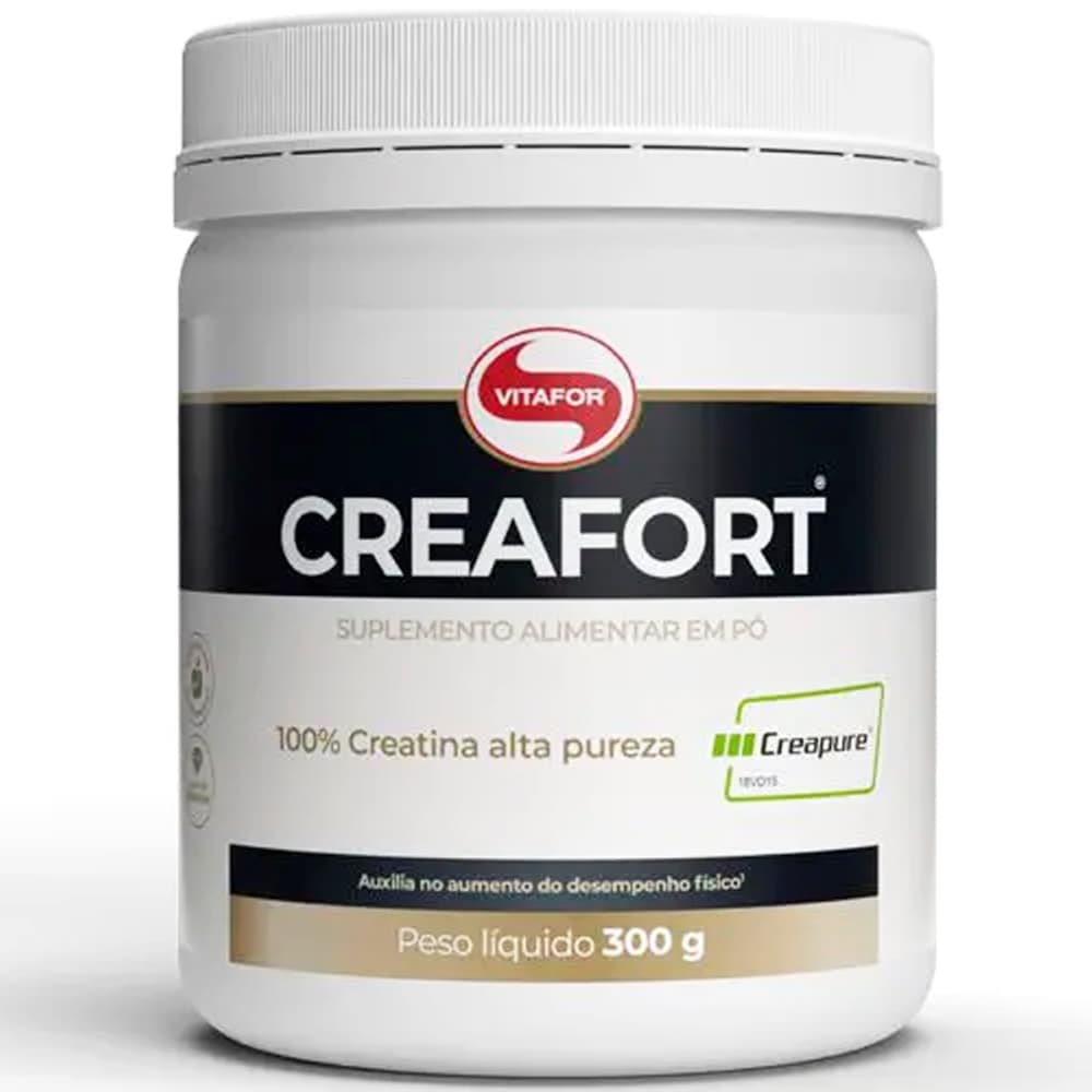 Creatina Creafort 300g com Creapure Original Vitafor