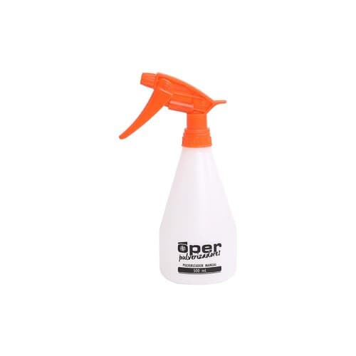 BORRIFADOR PULVERIZADOR  MANUAL GATILHO 500ML BICO REGULAVEL