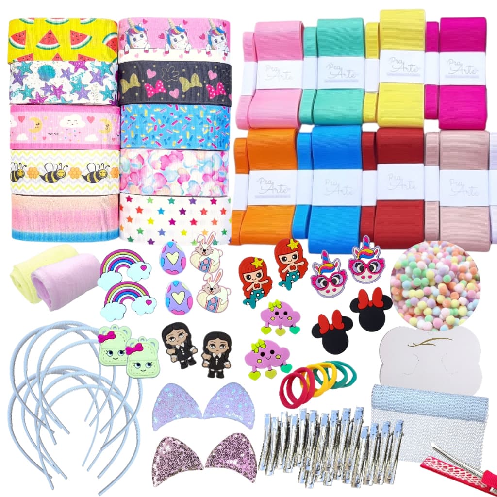 Material para Laceira Iniciante kit 30 metros de Fitas Gorgorão