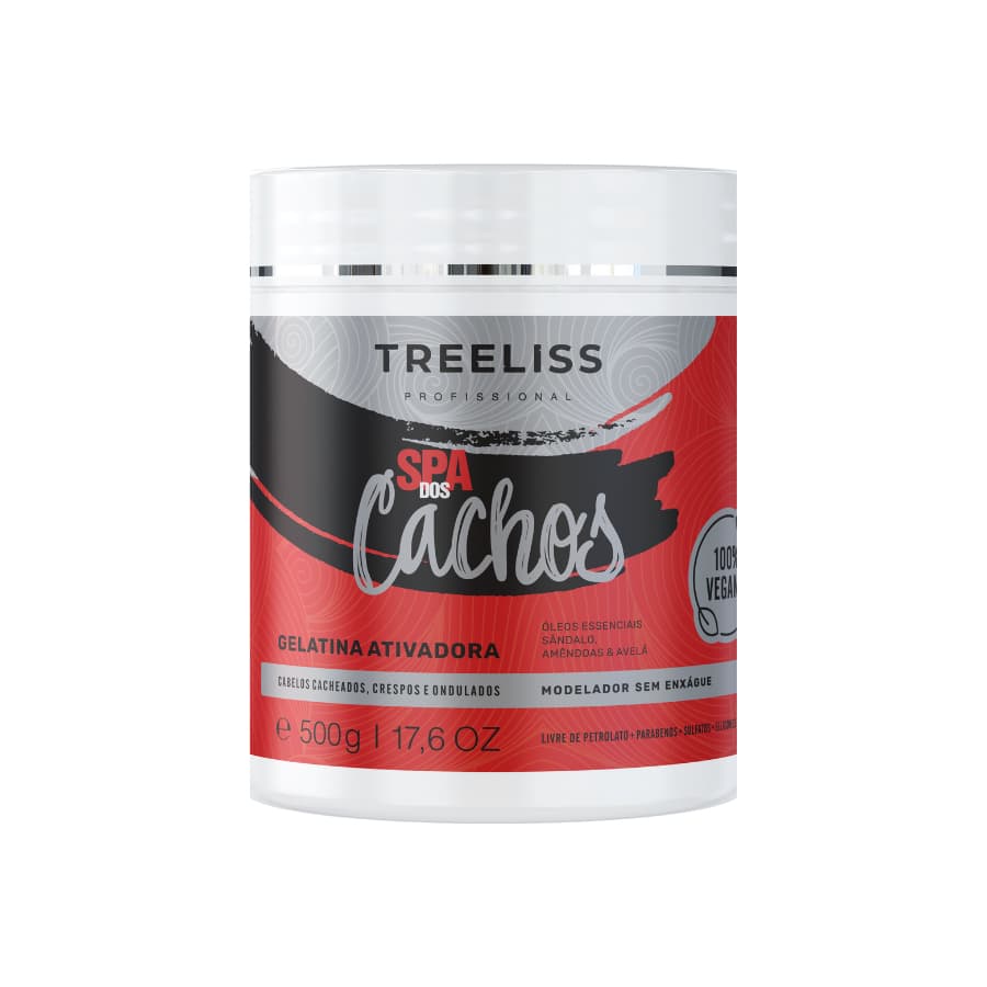 Gelatina para Cabelo Cacheados 500g Tree Liss