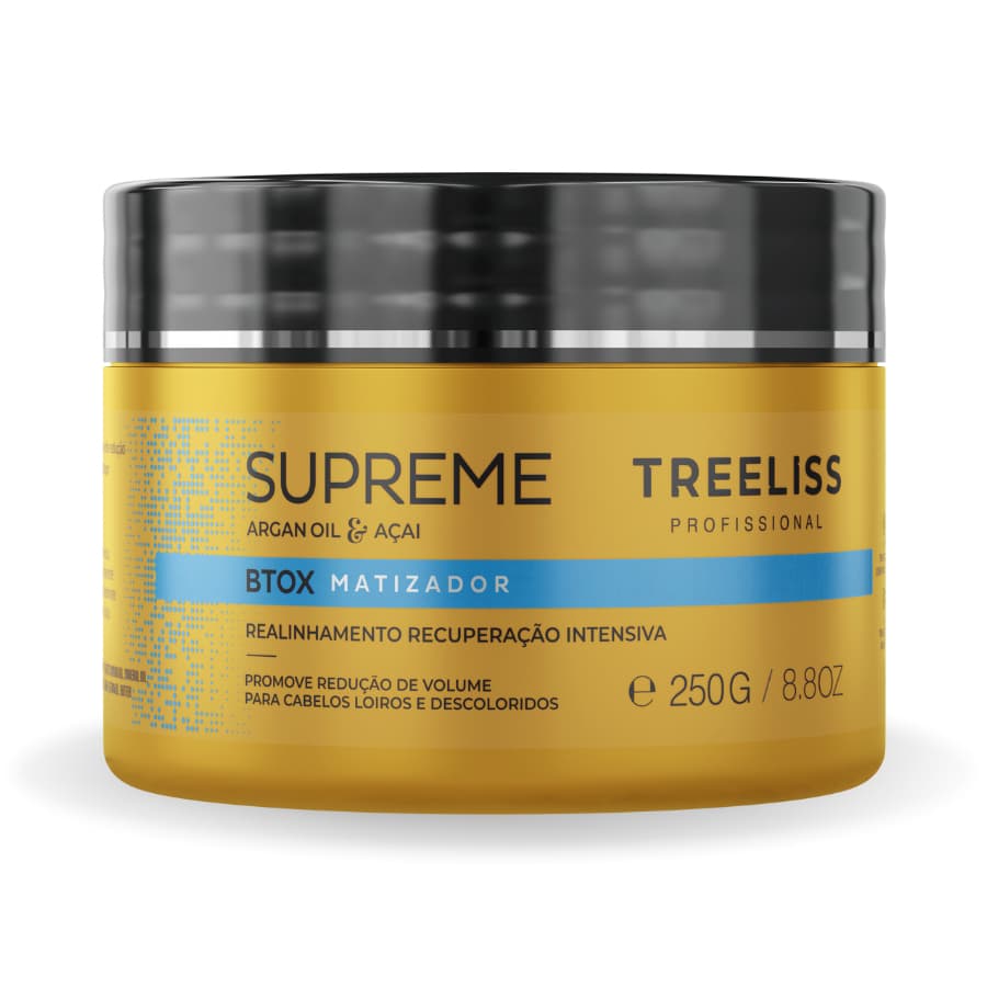 Botox Matizador para Cabelos Loiros 250g Tree Liss