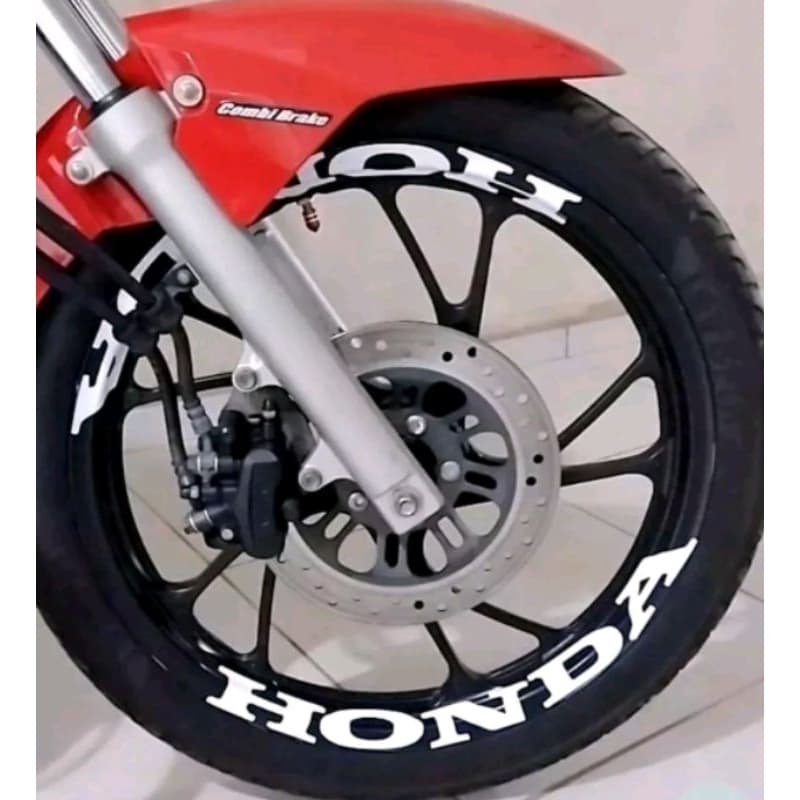 08 Adesivo Grande Roda Honda Titan Fan Start 125 150 160 300 650 1000