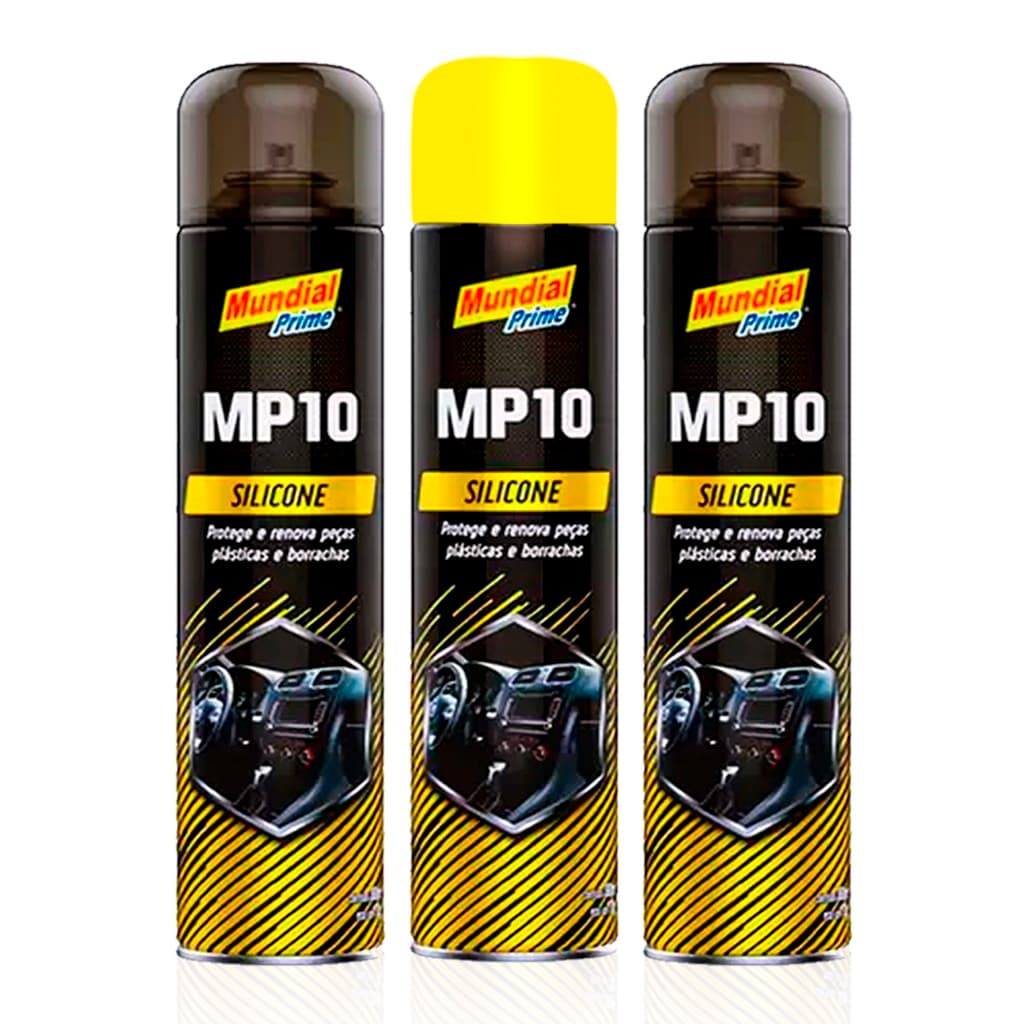 Silicone Spray 300ml Restaurador Para Painel De Carro Plástico Couro Borracha Canaleta Dobradiças