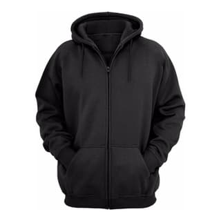 Blusa Moletom Masculino com Ziper Canguru com Capuz Jaqueta Trabalho Escola Casual Basico
