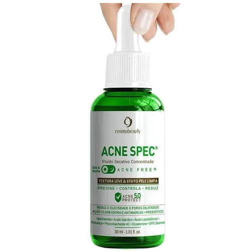 Fluido Secativo Concentrado Acne Spec Cosmobeauty