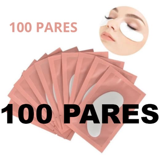 100 Pares Gel Pad adesivo Alongamento de Cílios Protetor de Pálpebras