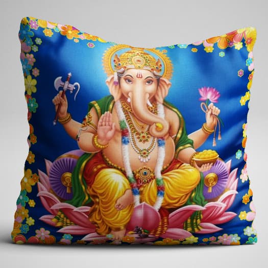 CAPA DE ALMOFADA GANESHA3 40X40CM
