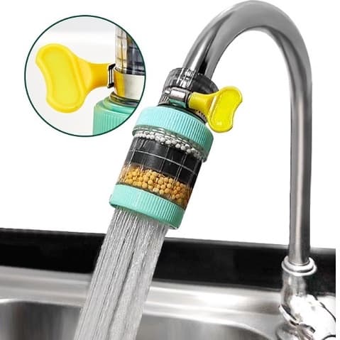 Arejador Bico De Torneira Da Cozinha Purificador De Filtro De Chuveiro Universal Filtragem De Carbono Bocal