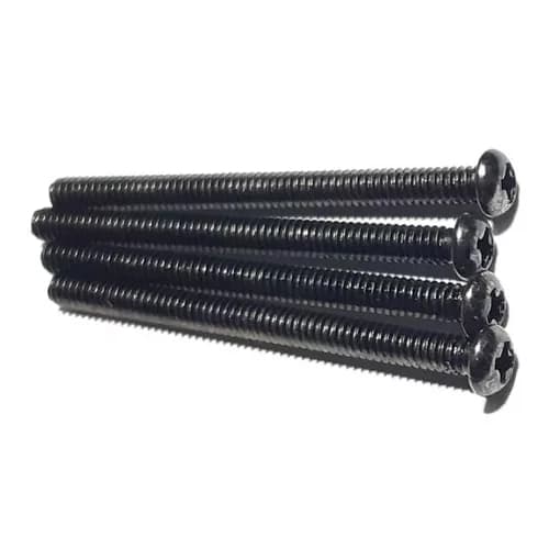 Parafuso para Captador Humbuck Preto 2.4x32 Kit C/10 unidades