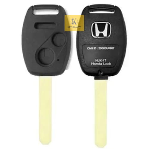 Carcaça Chave Telecomando Honda Civic City Fit CRV 2 BOTÕES + Pânico