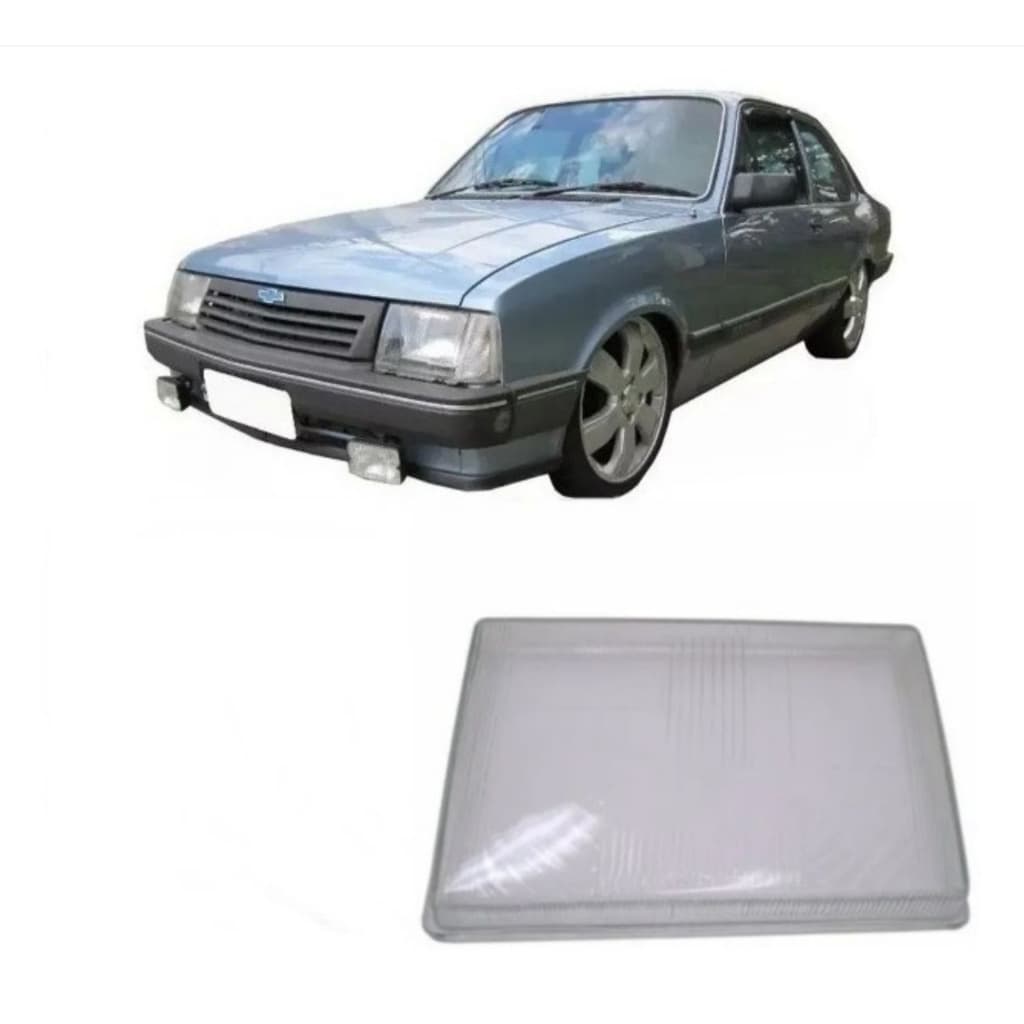 Lente de Vidro Farol Chevette Chevy Marajó 1983 até 1993 ARTEB Unitário