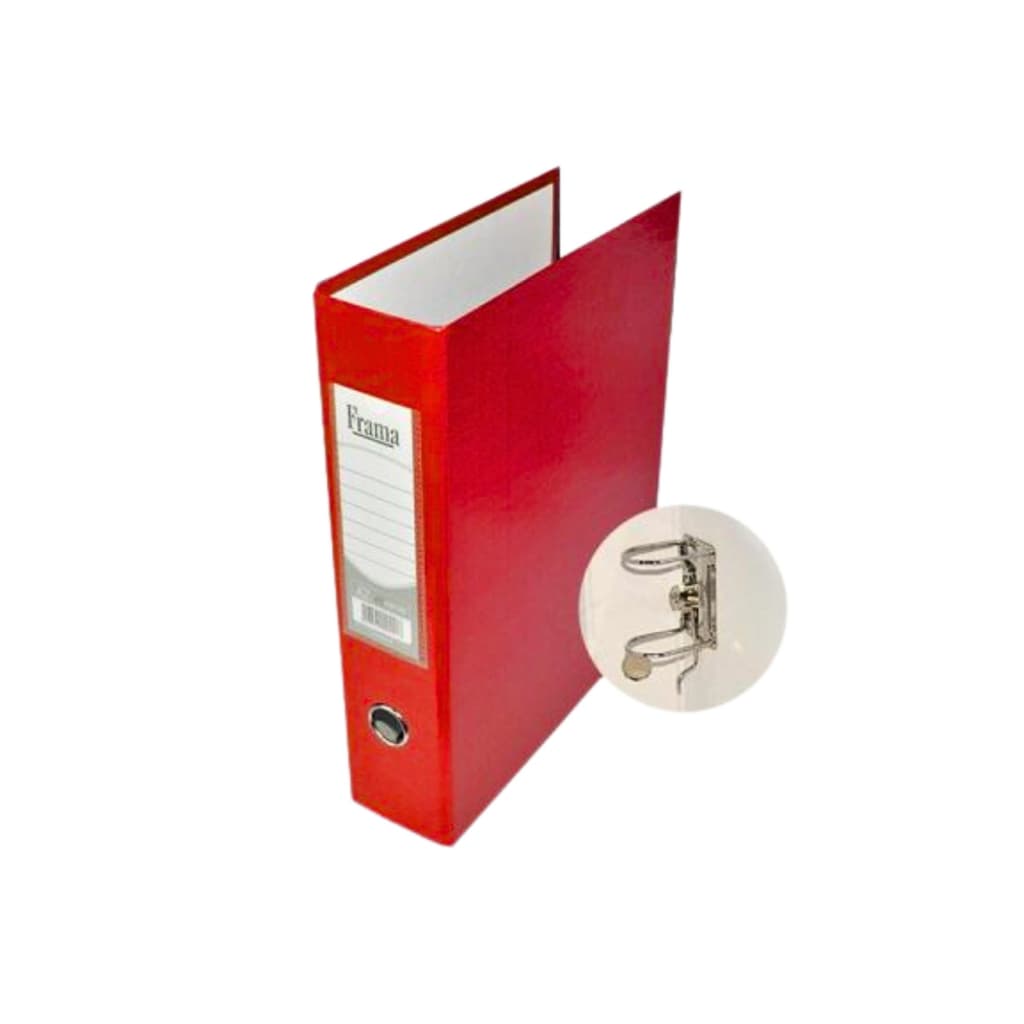 Pasta Registradora A/Z Vermelho Lombo Largo FRAMA