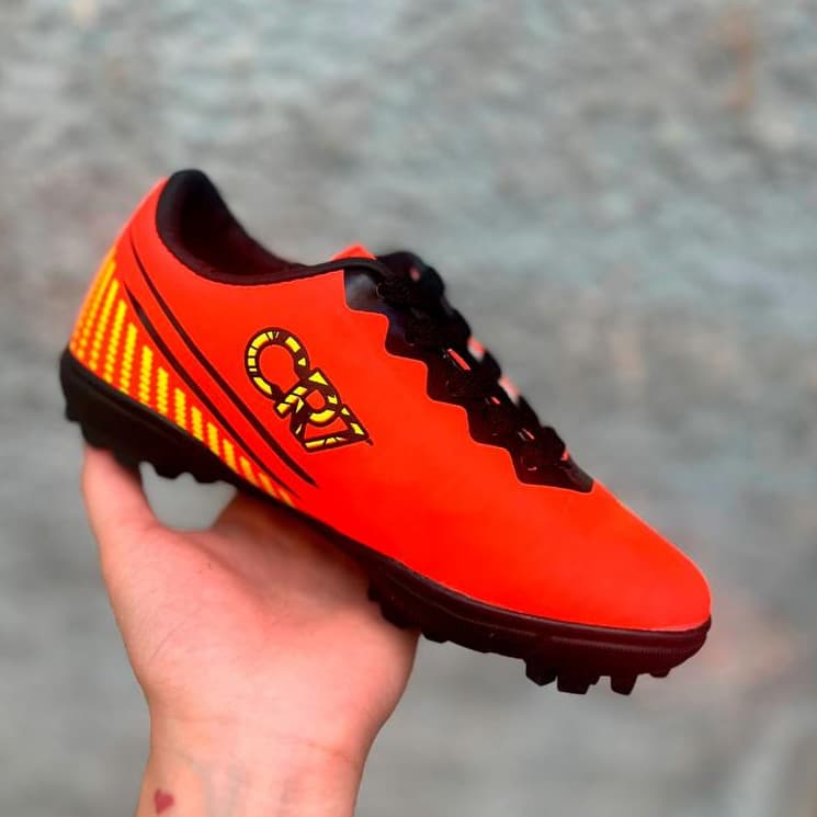Tenis de futebol Society Infantil bebe Escolinha Grama Sintetica
