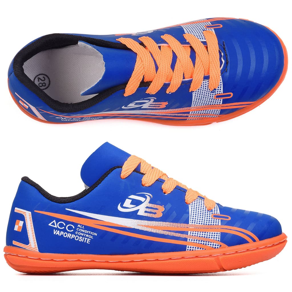 Chuteira Futsal Quadra Dino Baby Escolar 26ao33