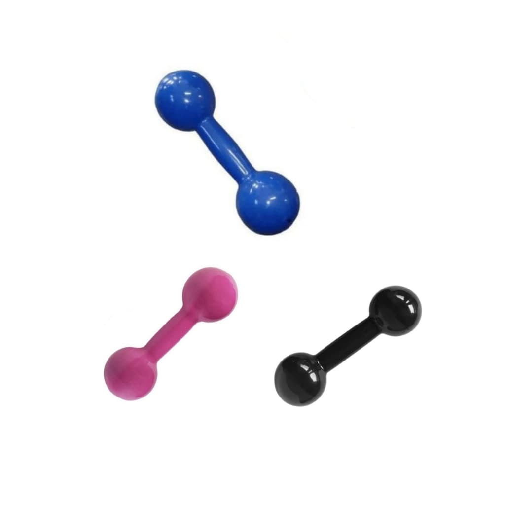 Halteres Emborrachados Unidades De 1 kg + 2 kg + 0,5 (meio) kg cada