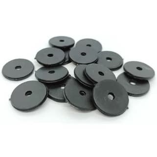 ARRUELA PVC DE PREGO 1/8 E PERCEVEJO 1000 PEÇAS