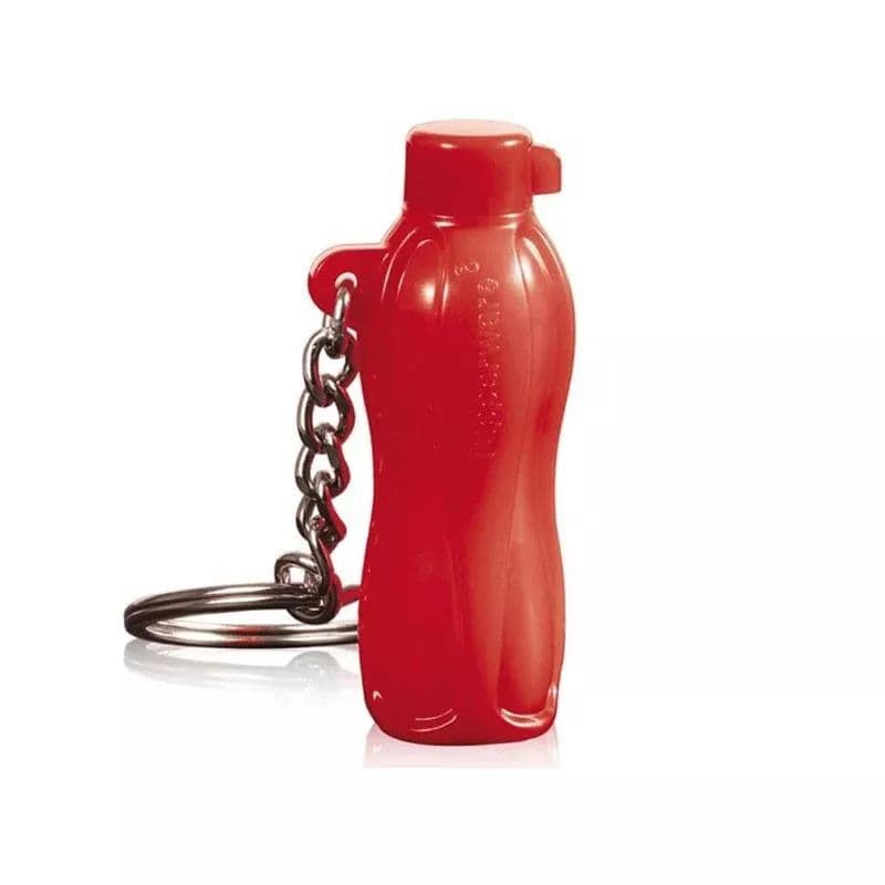 Tupperware - Chaveiro Mini Garrafinha Eco Tupper Vermelho