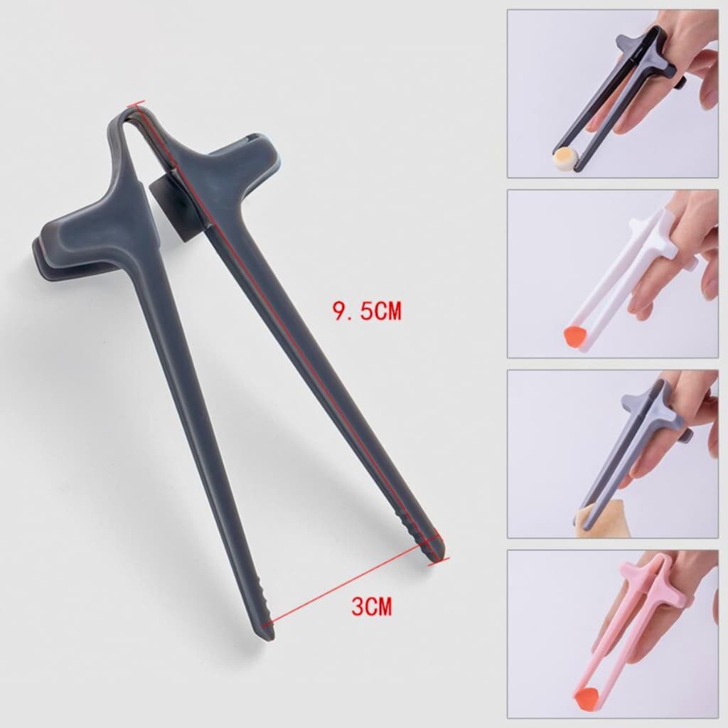 Hashi Infantil Com Suporte Para Dedos Reutilizável Adaptador Criança Ecológico Game