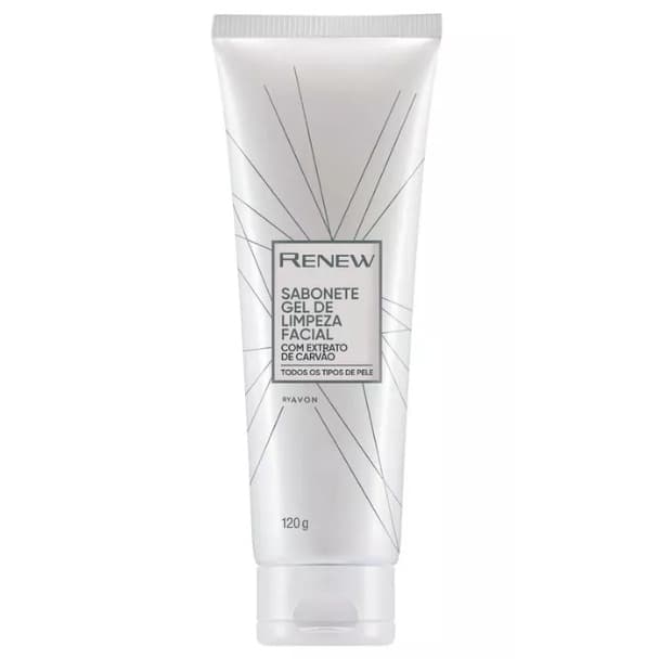 Avon Sabonete Gel de Limpeza Facial Renew - 120 g