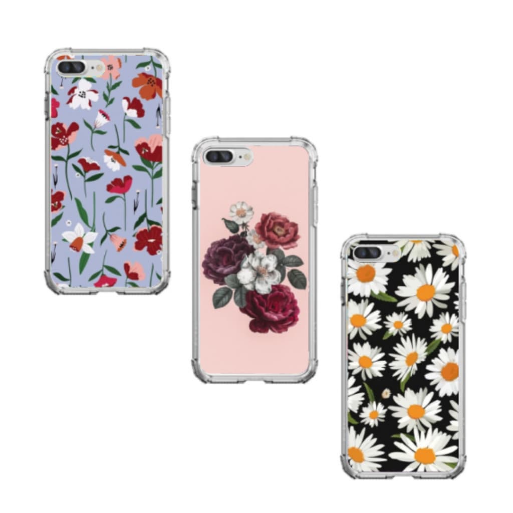 Capa Anti Impacto Personalizada Flores