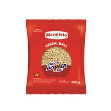 Cereal Choco Power Ball Mini e Micro Branco 300g - Mavalério