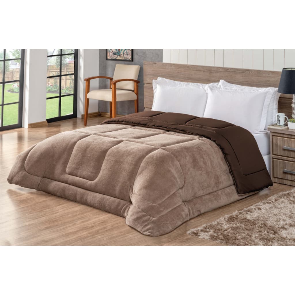 Coberdrom Solteiro Cobertor Microfibra Dupla Face Soft Plush Cold