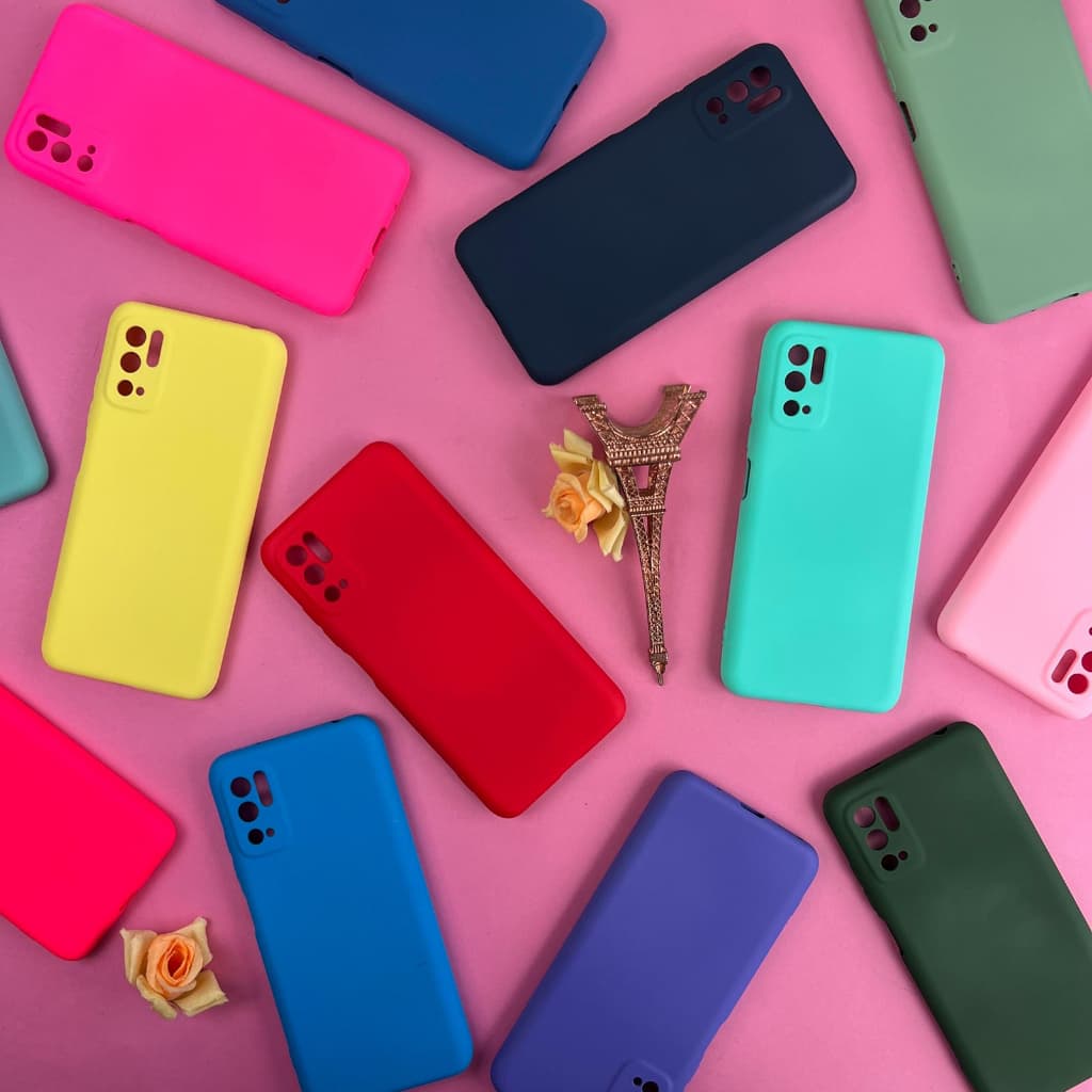 Capinha para Xiaomi Poco M3 Pro /Redmi Note 10 (5G)/ Capa Case Silicone Aveludada Colorida Forrada (CF26)