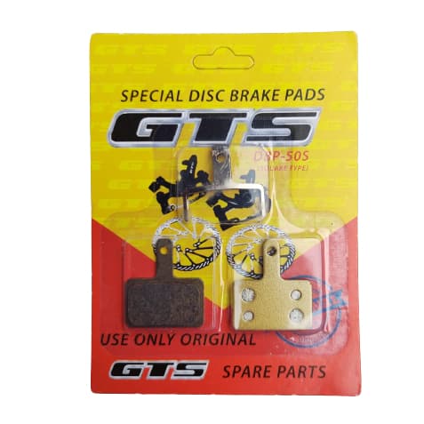 Par Pastilha De Freio Bike Freio a disco/hidráulico Gts Modelo Quadrado
