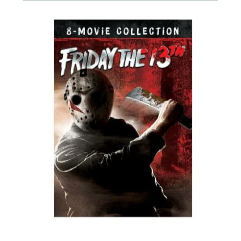 Box Dvd Friday The 13 coleção de 8 filmes em 8 discos (DVD) (Lacrado/Original) Importado