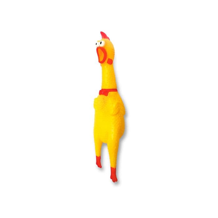 Galinha Frango Borracha Mordedor Cachorro Pet Faz Barulho / Brinquedos Cachorro