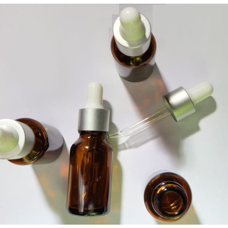 Frasco De Vidro Conta Gotas Pangea 15ml (20 Unidades)