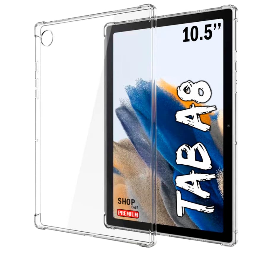Capa Anti Impacto Transparente Para Tablet Galaxy Tab A8 10.5 X200 X205