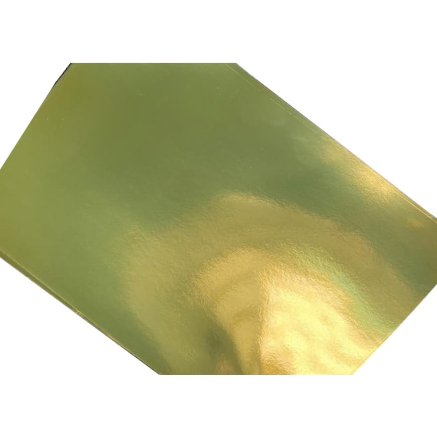 Papel Laminado A3 Dourado 250g - Lamicote Ouro - 20 Folhas