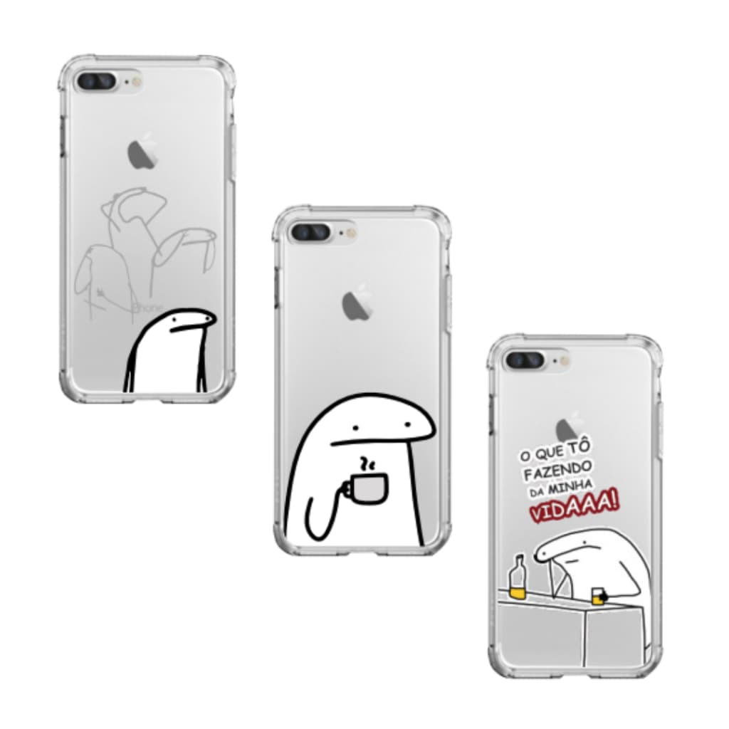 Capa Anti Impacto Personalizada Memes Flork