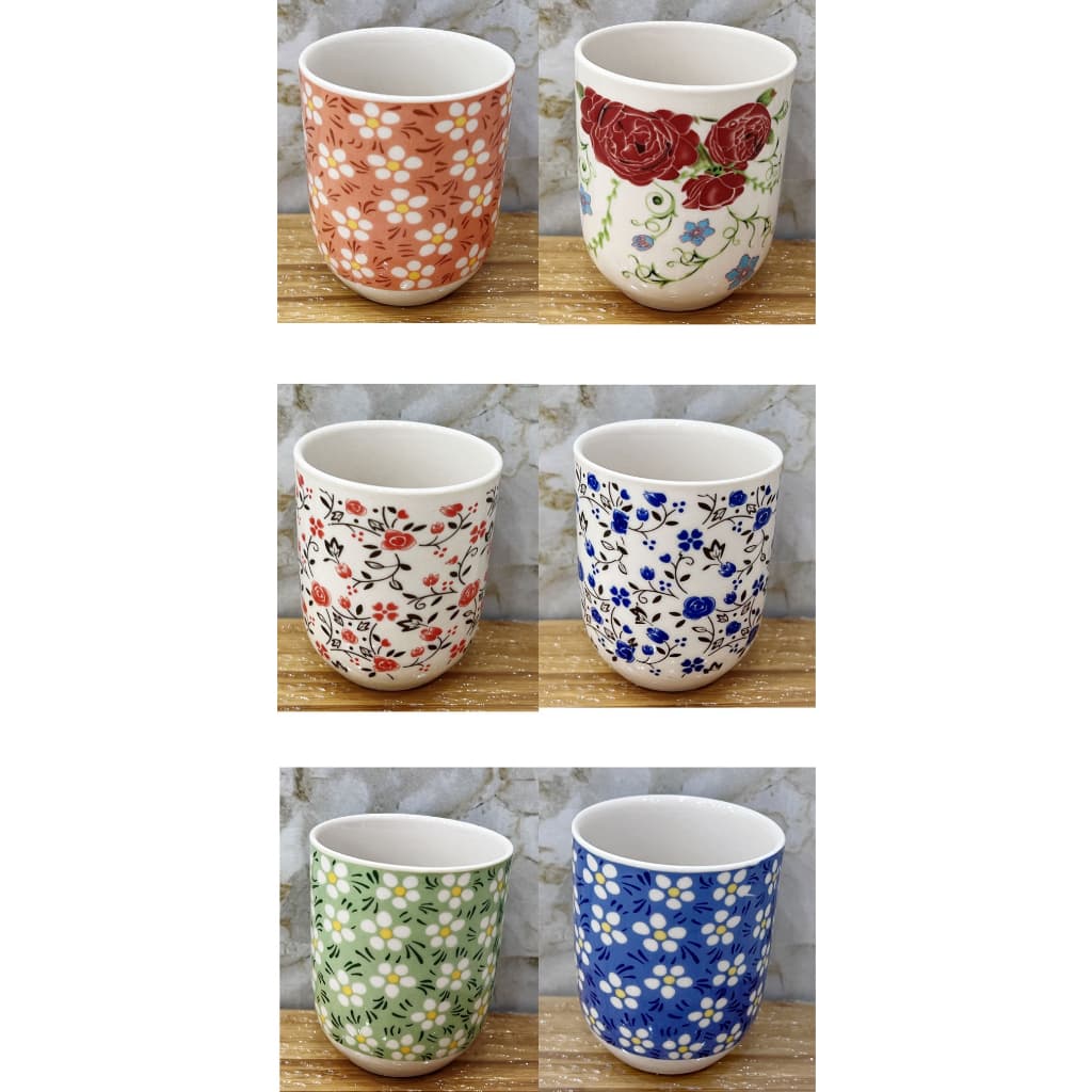 COPO PARA CHÁ PORCELANA CHINESA SORTIDO 150ML - CN30A