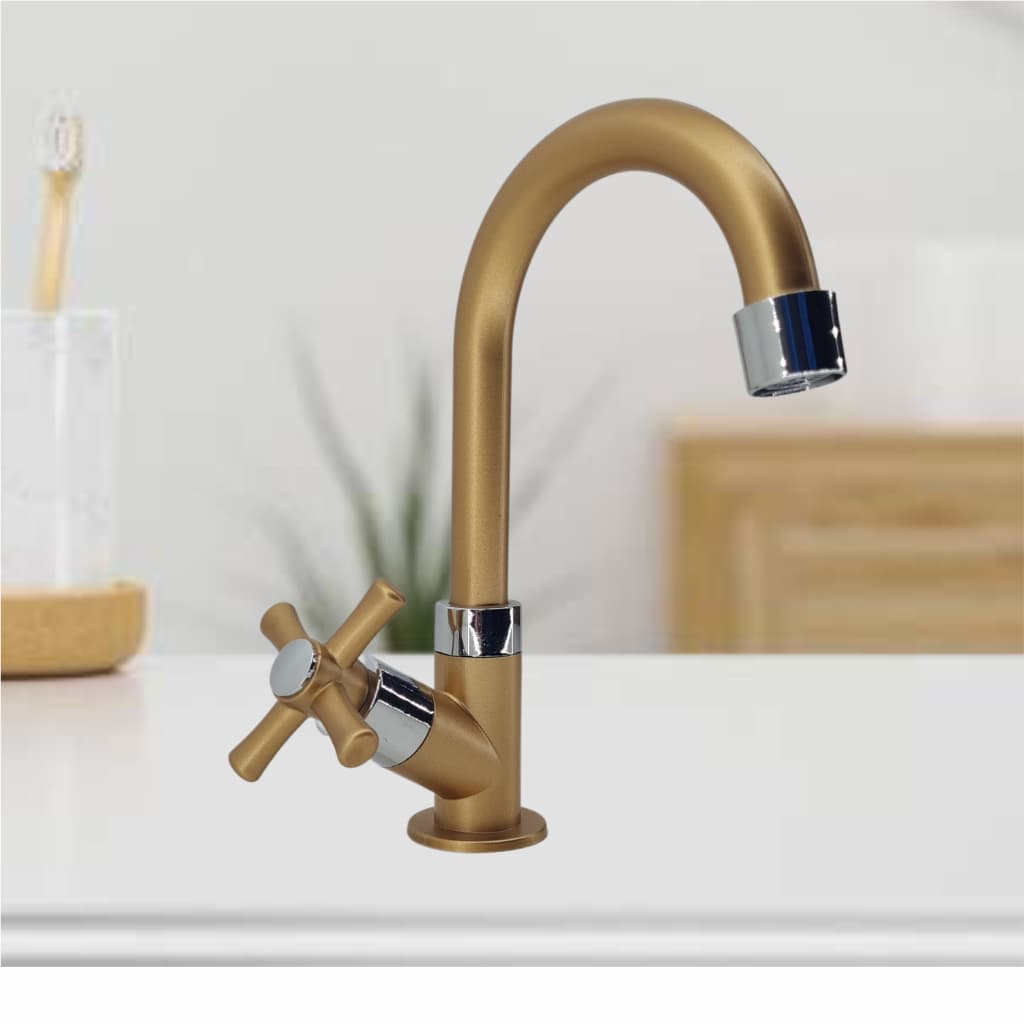 Torneira de Bancada Elegante: Modelo 198 C31 - Design Moderno e Funcionalidade de 1/2 Polegada