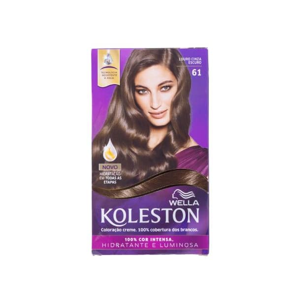 Koleston - Tinta de Cabelo - 61 Louro Cinza Escuro