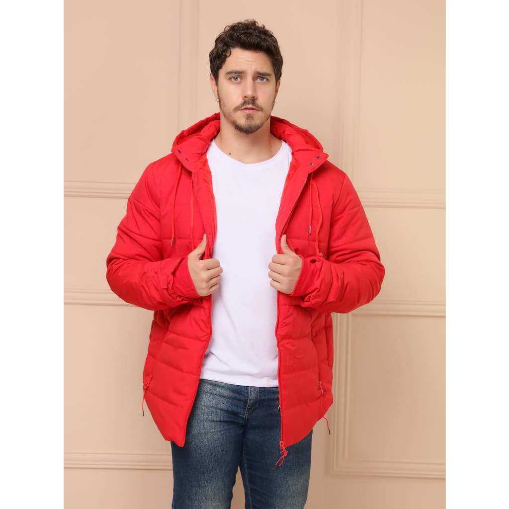Bobojaco Casaco Jaqueta Blusa Frio P/neve Intensa Moto Impermeável Importado Vermelho