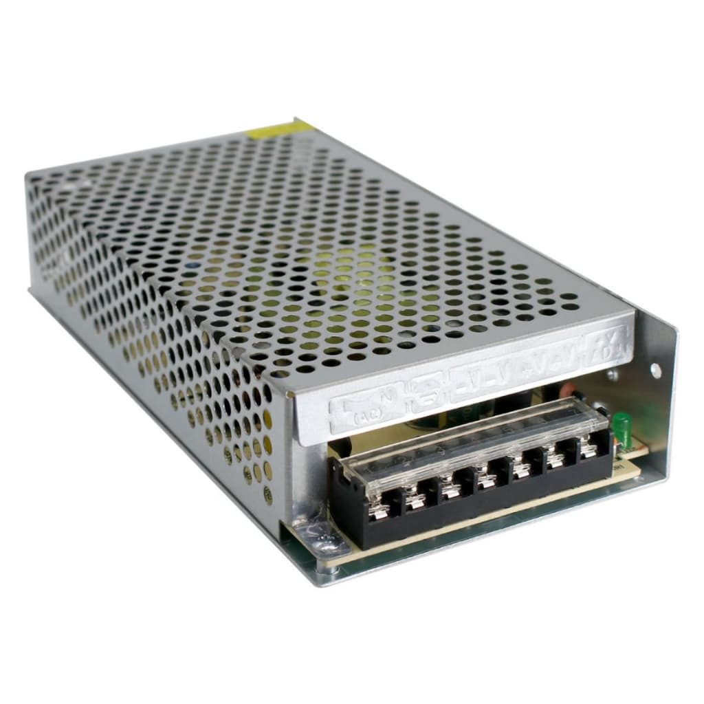 Fonte Chaveada 12V 20A 240W Bivolt Automática Para Fita LED CFTV Som Automotivo Impressora 3D Automação