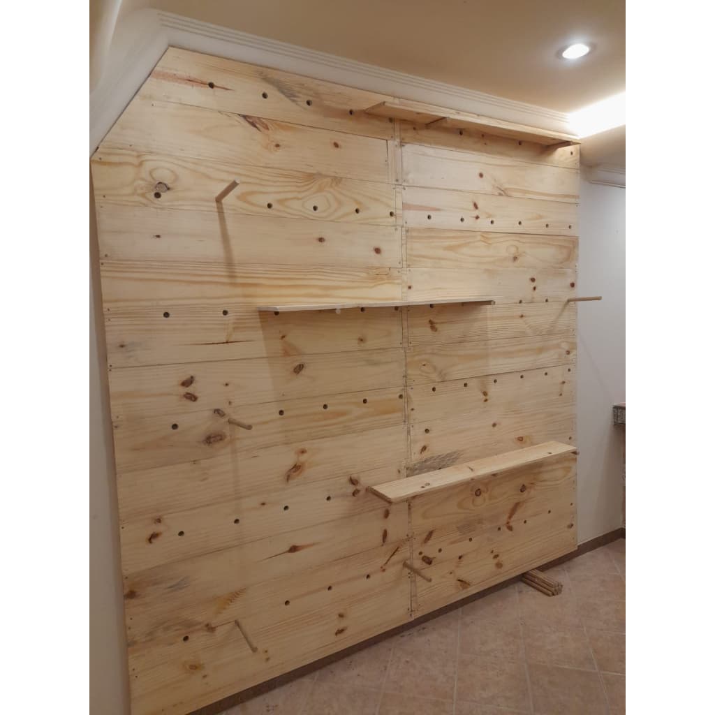 painel expositor pegboard para loja
