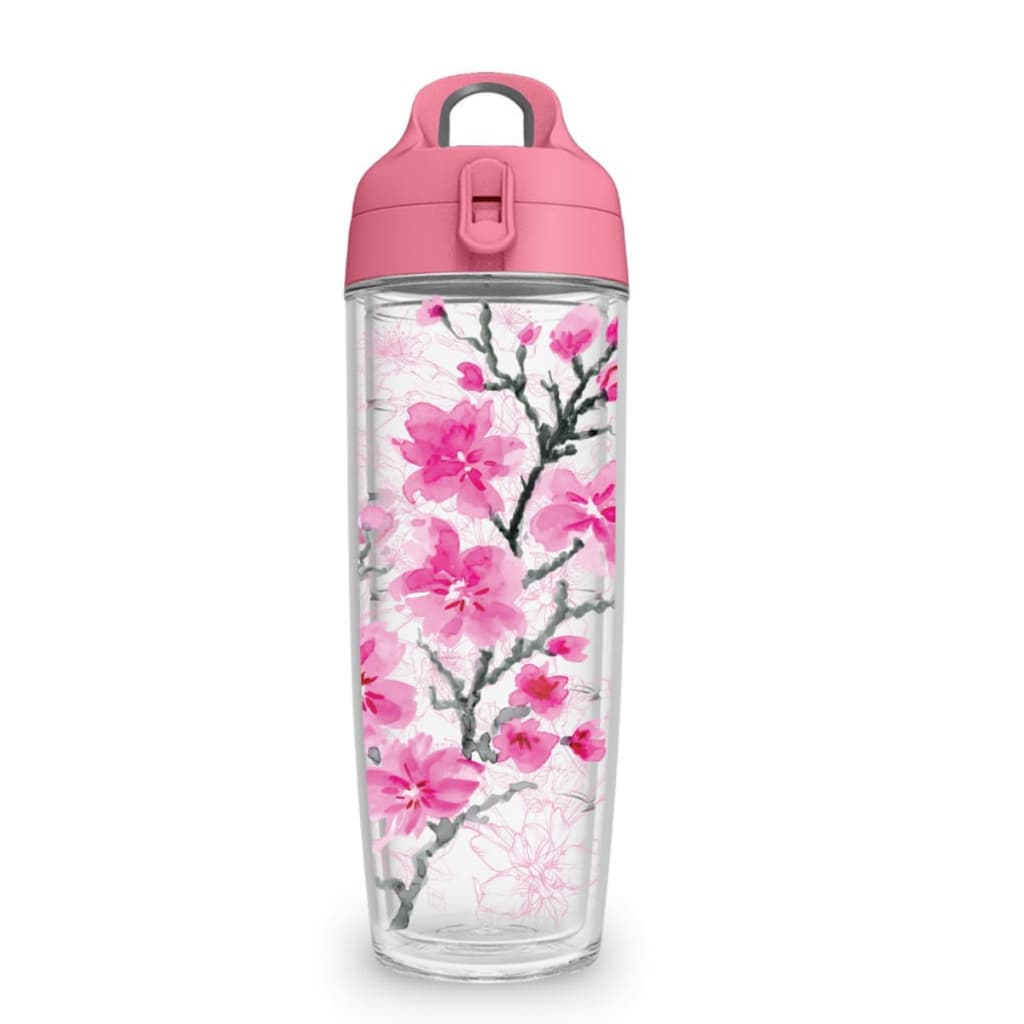 Garrafa Feminina Rosa 600 Ml - Escritório Academia