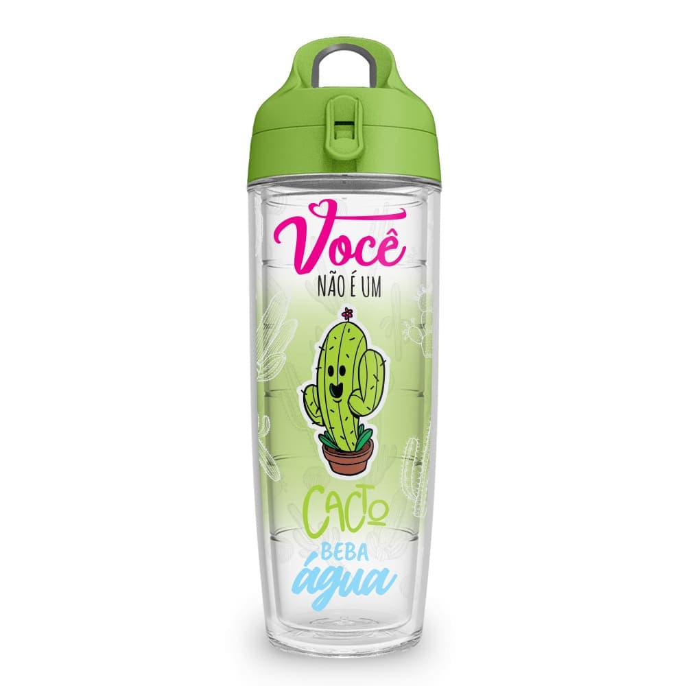 Garrafa de Agua Squeeze 600 Ml Academia, Escritório