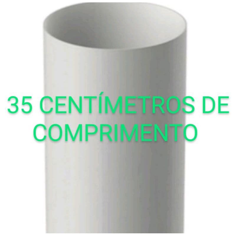 TUBO CANO PVC  200mm (  35 CENTÍMETROS DE COMPRIMENTO) ESGOTO