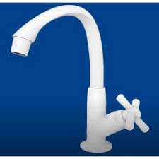 TORNEIRA LAVATORIO MESA ALTA BICA MOVEL CROS BRANCA 1/2"