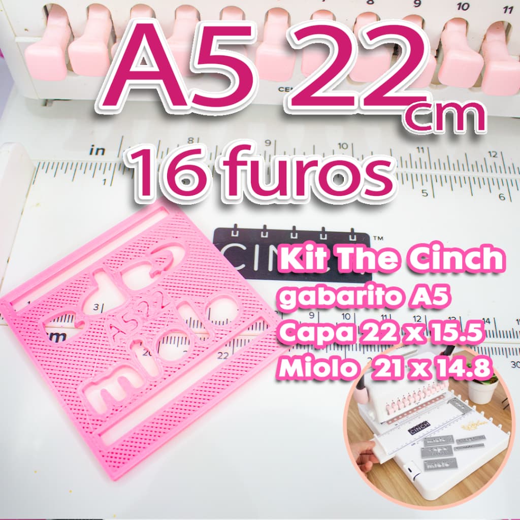 GABARITOS THE CINCH A5 CAPA 22