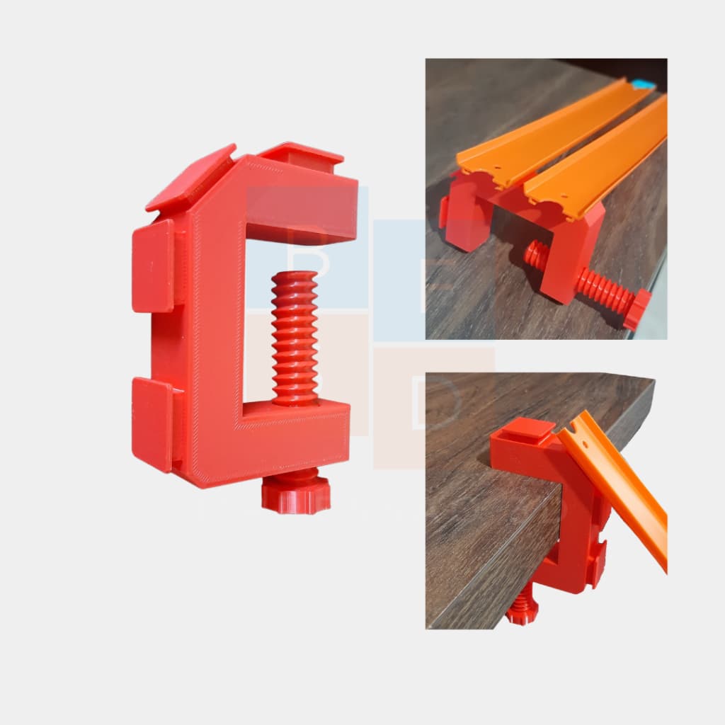 Grampo De Mesa Para Pistas Da Hot Wheels