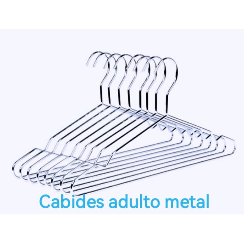 kit 6 cabides metal