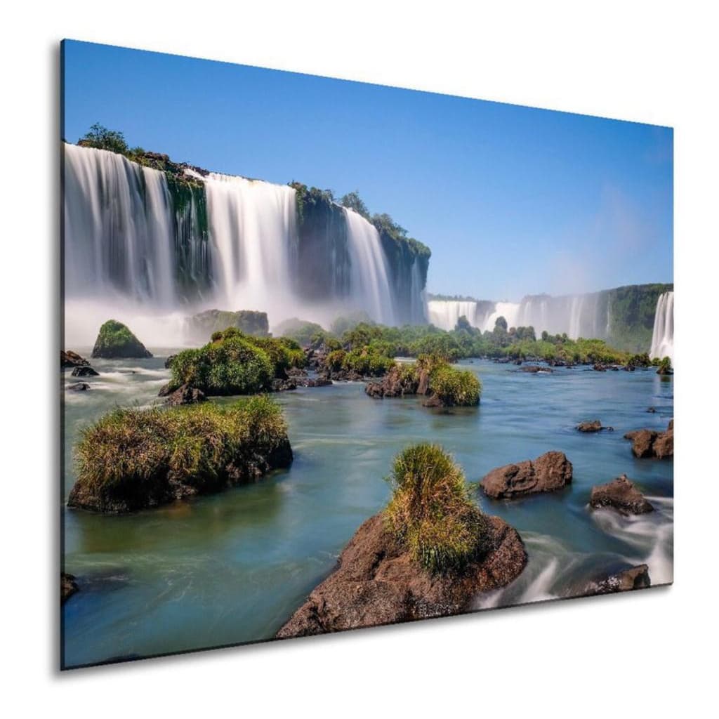 Quadro Decorativo Grande 1 Peça Foz Do Iguaçu Paisagem Natureza Cataratas