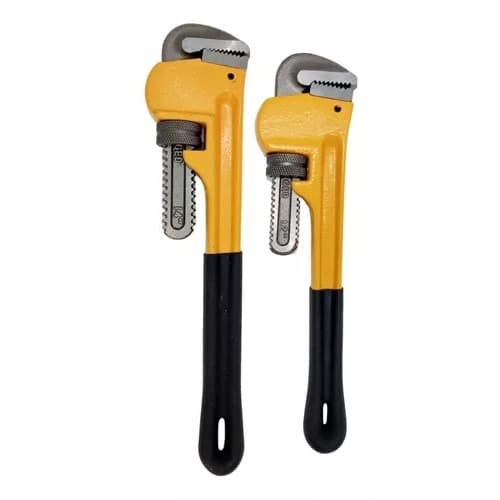 Kit 2 Chave Grifo Pol Heavy Duty Industrial 12 / 14